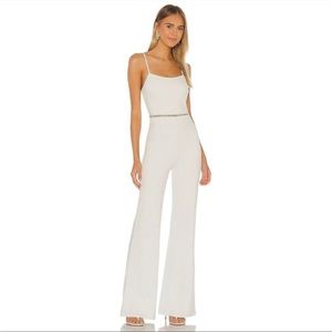 Lovers and friends white jumpsuit